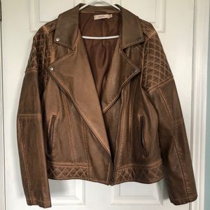 Rickis faux leather jacket